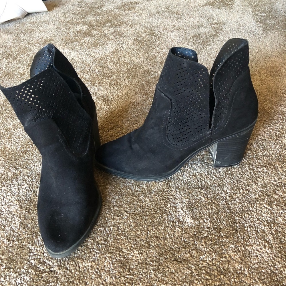 Black booties